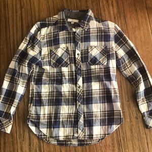 Paper Denim & Cloth medium plaid button up. Very nice condition.
